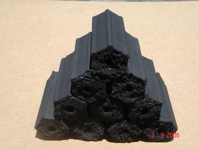 Coconut briquette charcoal
