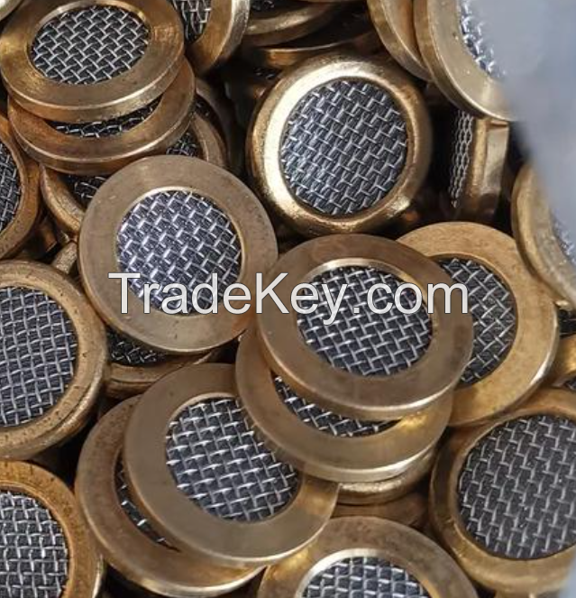 Stainless steel woven filter mesh disc shaped filter mesh for extruder machinery