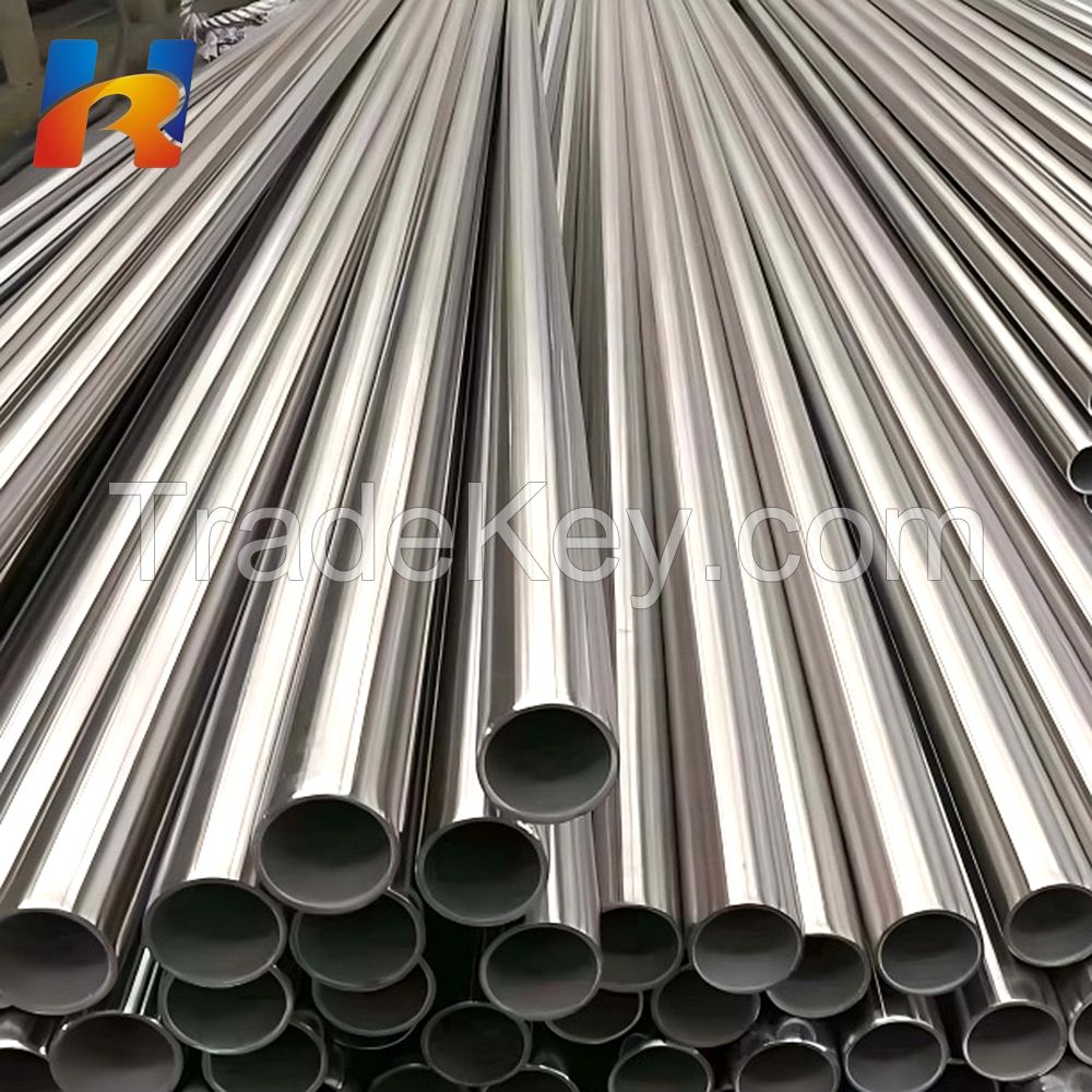 Custom Cold Hot Rolled 201 304 316 Polished Round Stainless Steel Tube Low Temperature Steel Pipe for Steel Material