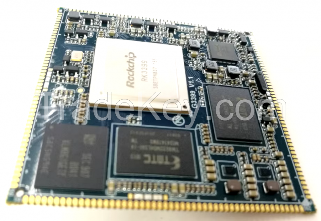 SOM SOC Rockchip RK3399 Quad Core+ Dual Core 1.4GHz System on Module Cortex A53