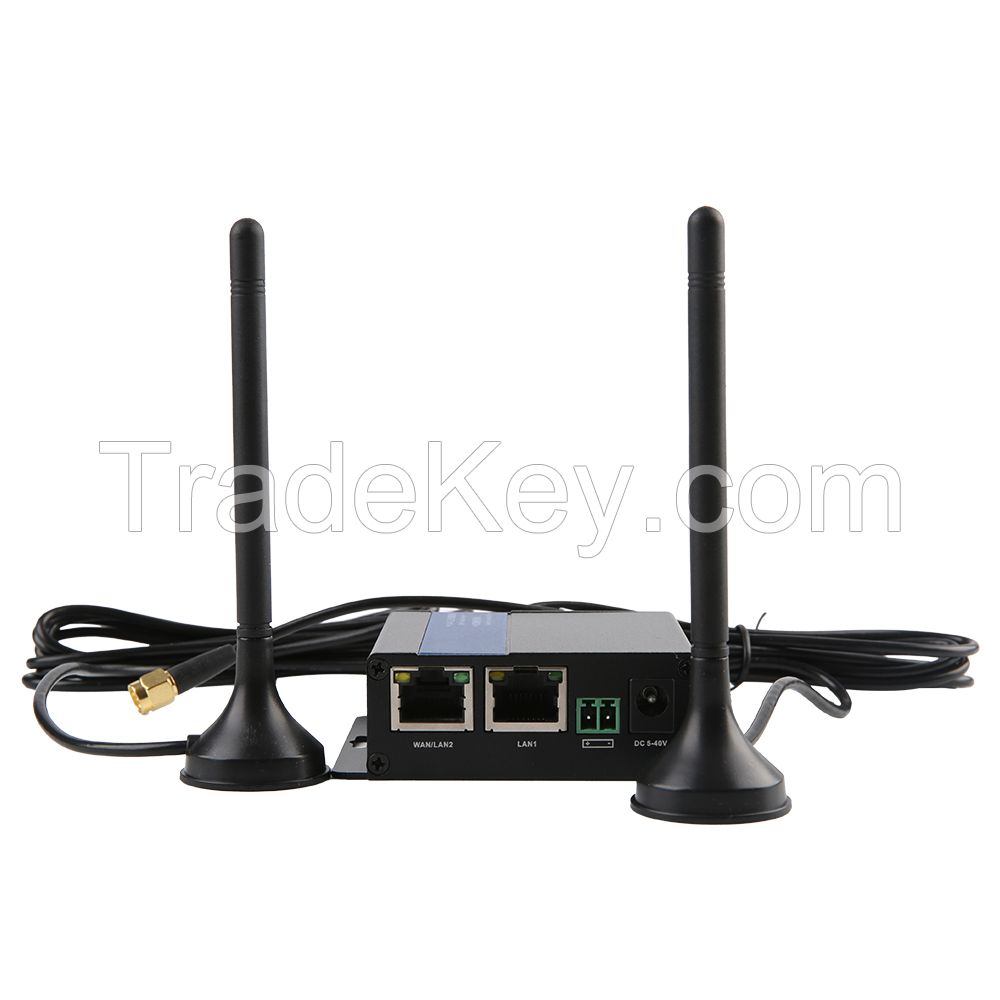 Removable Antenna RS232 RS485 industrial 4g router with watchdog