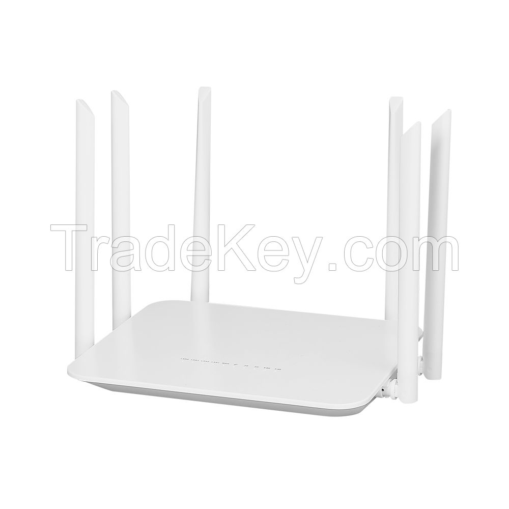 AC1200 wifi 5 openwrt 4 lan ports 1 wan port  dual band 4g router