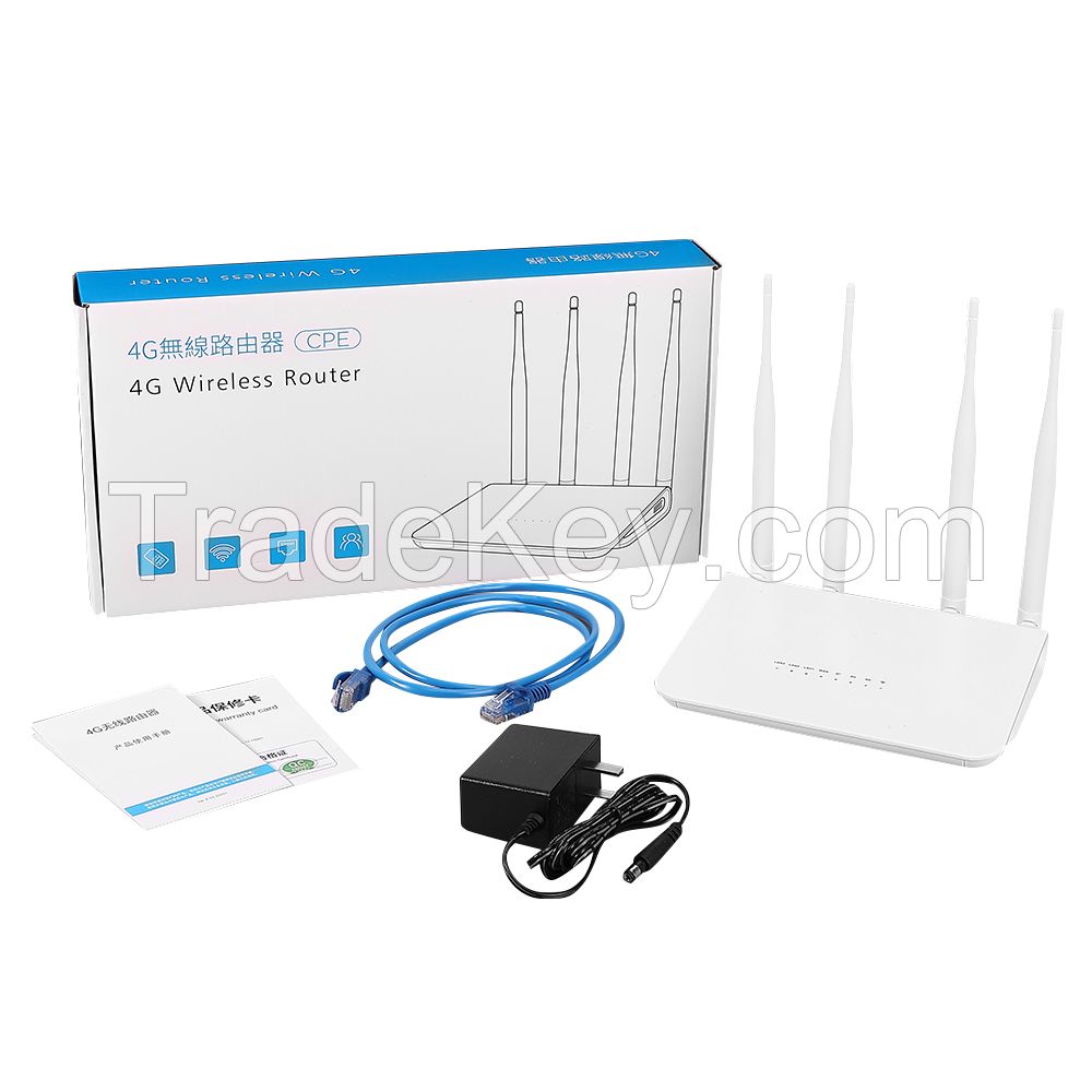 2.4G wifi 1 lan port 300mbps 4g wifi router