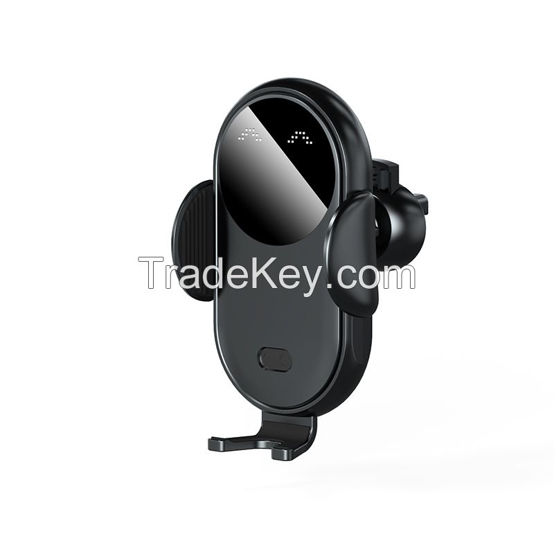 Infrared Induction Vehicle Mount with 15W Wireless Charger