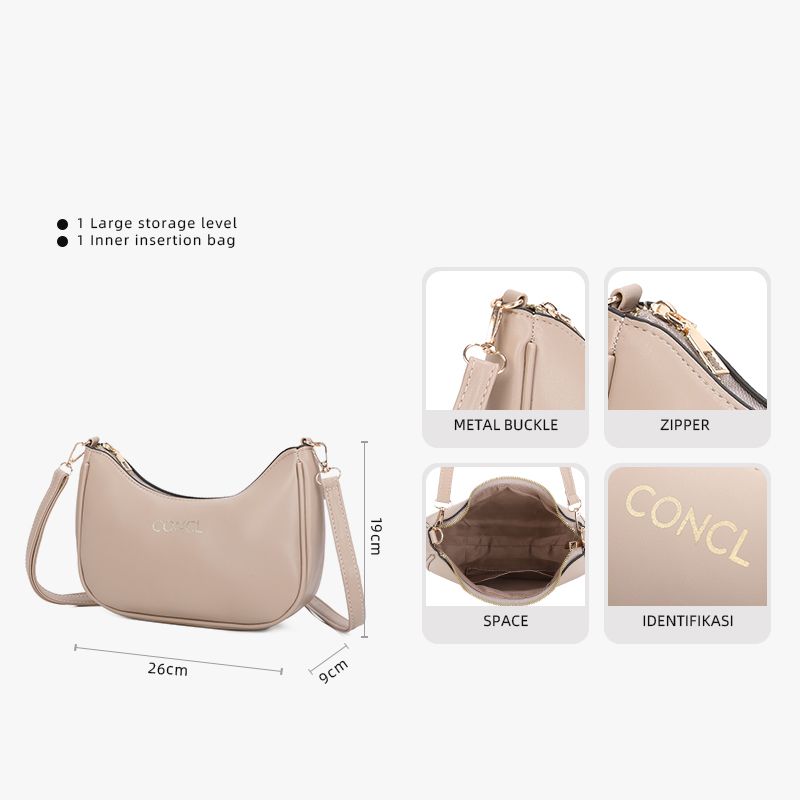 2024 The latest high quality luxury fashion PU leather designer women's crossbody bag