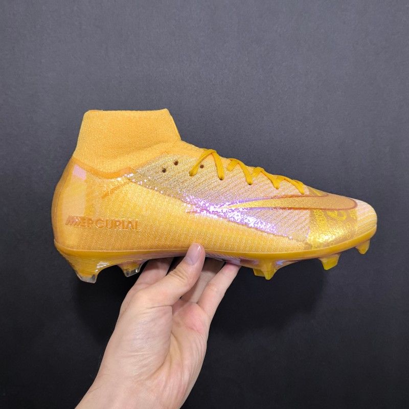 Customized high-top Spikes Football Boots turf FG men's Soccer Shoes china shoes suppliers manufacturers