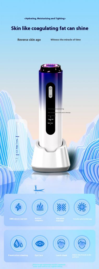 Mini Portable Electric Silicone Facial Cleansing Brush IPX7 Waterproof Deep Cleansing Gentle Massage Cleansing Brush