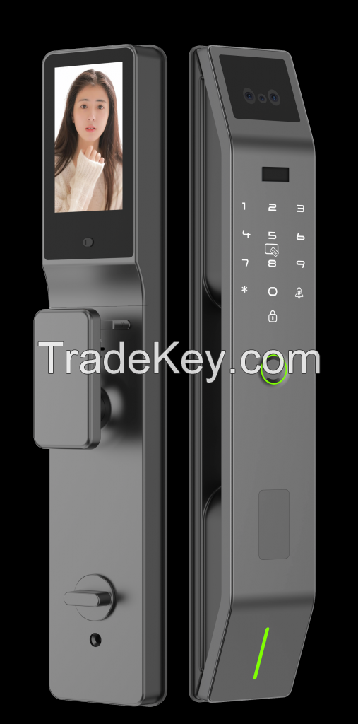 Kastilho Protect Smart Door Lock: HP06 Tuya/TT Lock Advanced Smart Fingerprint Entry System for Home and Hotel Security