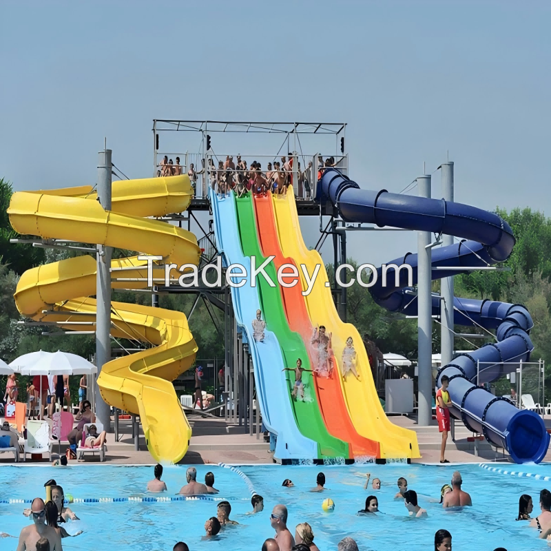 aqua playground water slide tube water park water slide