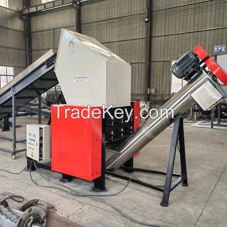 Plastic Crusher with Belt Conveyor