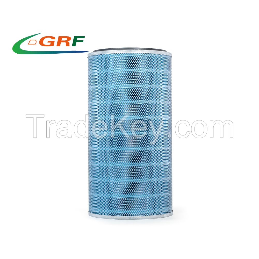 GRF Locomotive Industrial Air Intake Systems Gas Turbine Cylindrical Filter