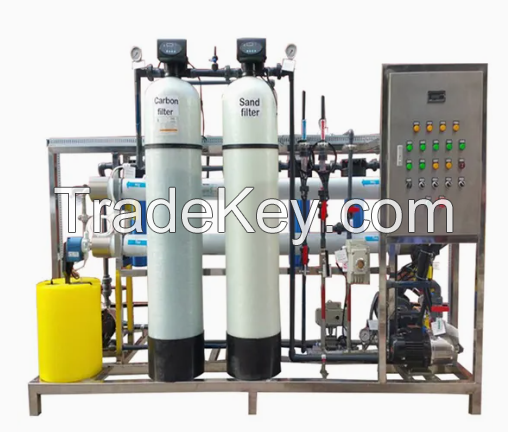 Well River Water Industrial Commercial Water Treatment Machine System Reverse Osmosis Drinking Water