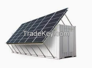 Solar Powered Mobile Containerized Swro Well Sea Water Seawater Desalination System Price Industrial RO Reverse Osmosis Mineral Drinking Water Treatment Plant