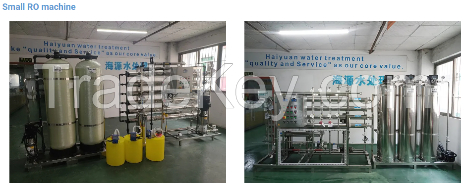 RO Mineral Unit Pure Water Purifier Equipment Plant Reverse Osmosis System Water Making Treatment Purification Filter Machine Filtration Purifying Machine