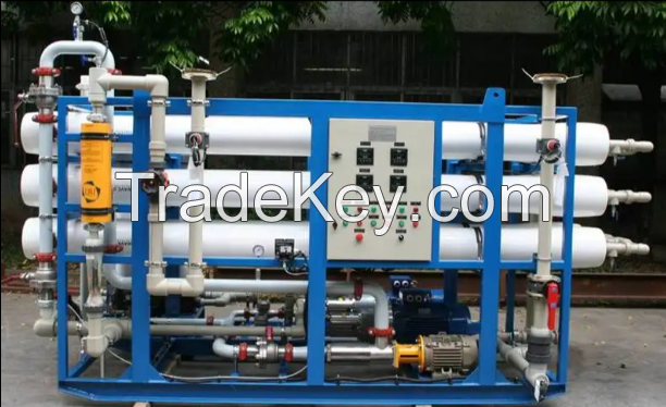 500 to 1000cmpd Large scale well salt brackish river water RO filtration desalination industrial water purification system