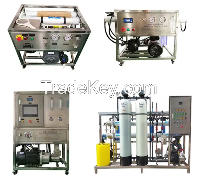 5000lpd Sea water desalination 12v 24v boat desalinator small seawater desalination machine for boat ship