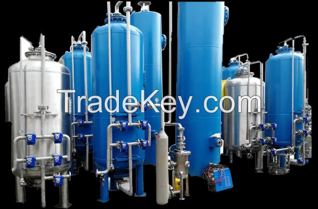 Cationic Anion Mixed Bed Ion Exchanger Water Treatment Plant Systems Water Filter Systems Ion Exchange Resin Vessel Glass Column