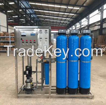 Well River Water Industrial Commercial Water Treatment Machine System Reverse Osmosis Drinking Water Desalination Filtration Purification RO Unit Plant for Home