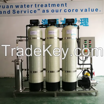 Automatic Brackish Water Softening Ion Exchange Water Softer System Hard Well Dual Water Softener for Boiler Irrigation