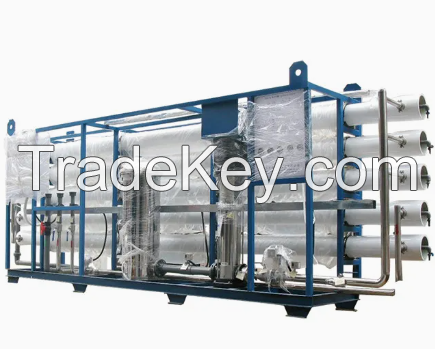 Seawater River Well Salt Brackish Marine Water Sand Filtration Unit Package Saltwater Purification Charcoal Activated Carbon Filter Housing Equipment and System