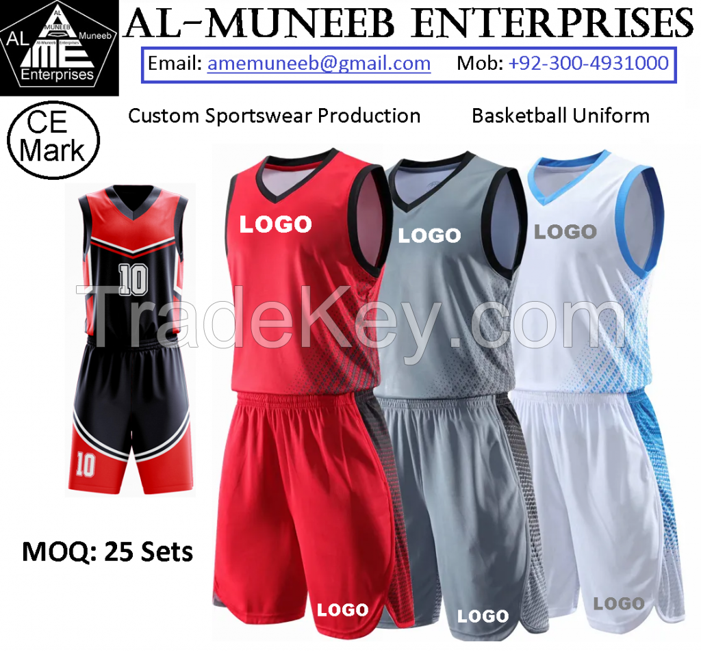 Custom Basketball Sports Team Uniform