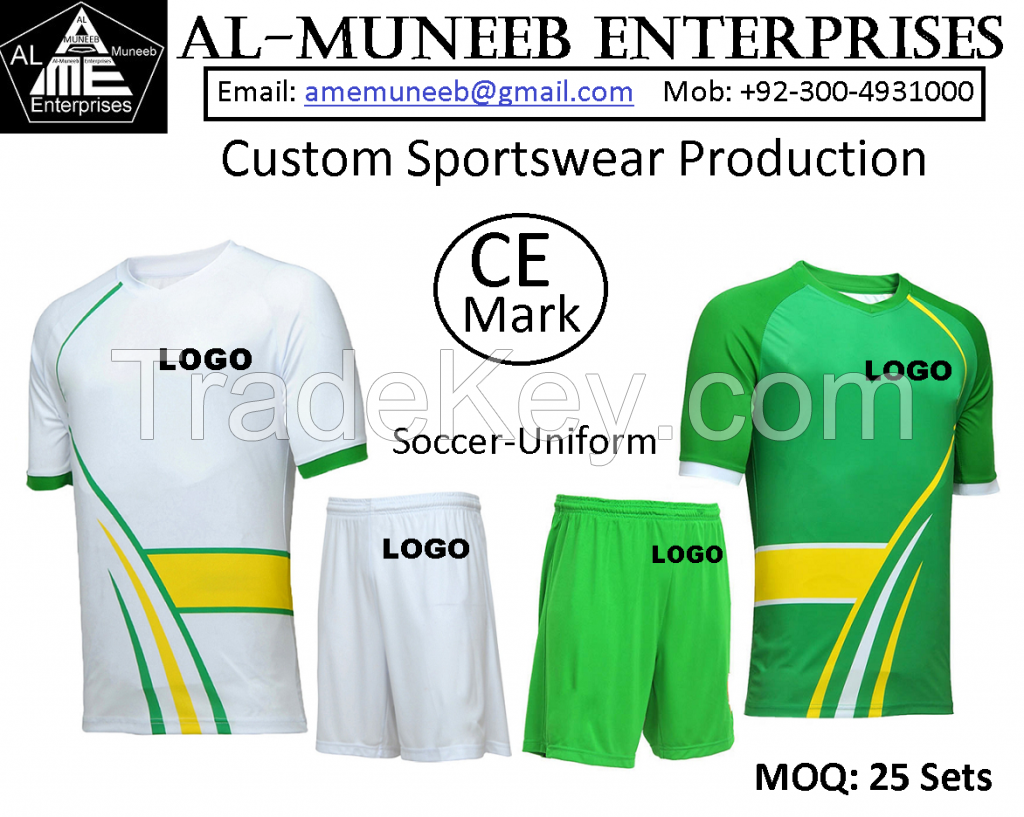 Custom Soccer-Ball Sports Team Uniform