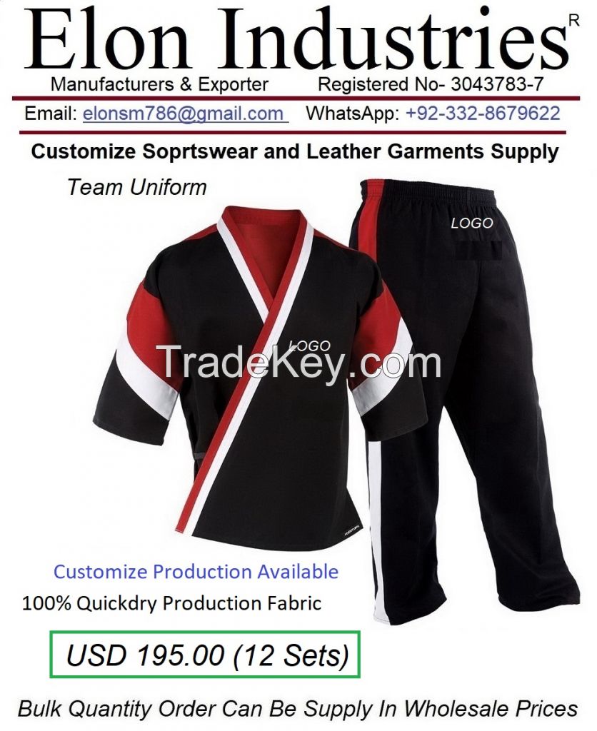 Sports Wear Judo &amp; Karate Sports Team Uniform