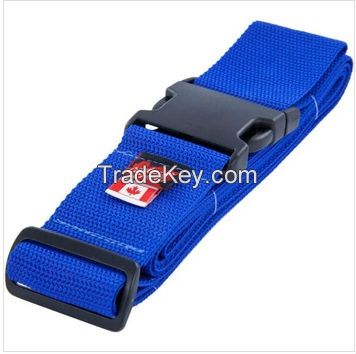 Customizable Polyester/Nylon Silk Screen Printed/Sublimation/Woven Logo Luggage Belt With TSA Code Lock