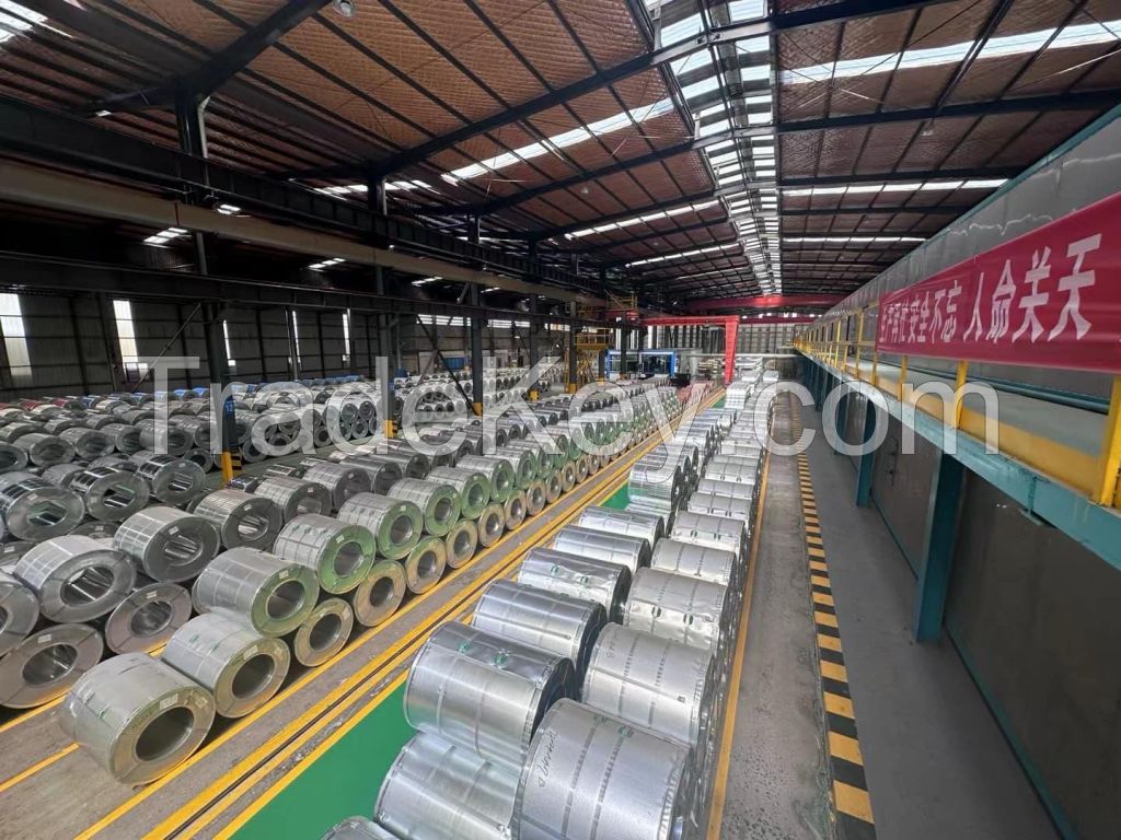 Color coated steel coils of various colors