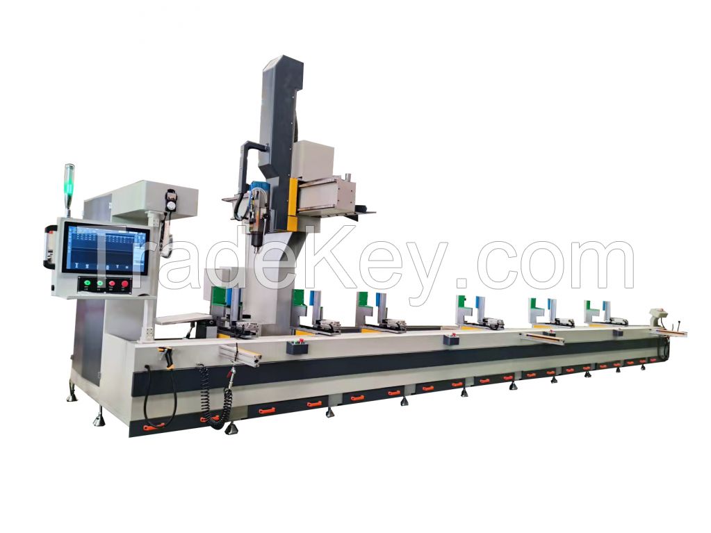 Four-axis industrial aluminum profile CNC machining center