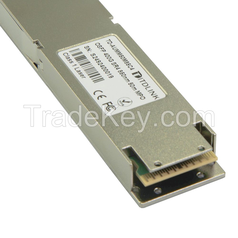 400GBASE-SR4 50m QSFP-DD Optical Transceiver with DDM