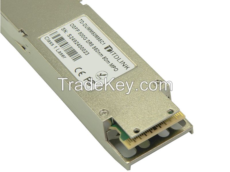 800g Base SR8 50m OSFP Optical Transceiver With DDM