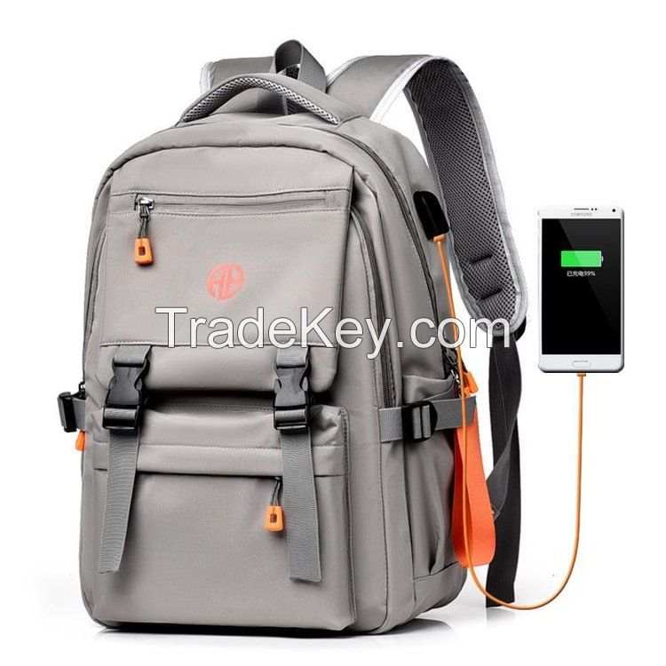 High school college student backpacks school bags for teenager laptop backpack wholesale factory supplier 