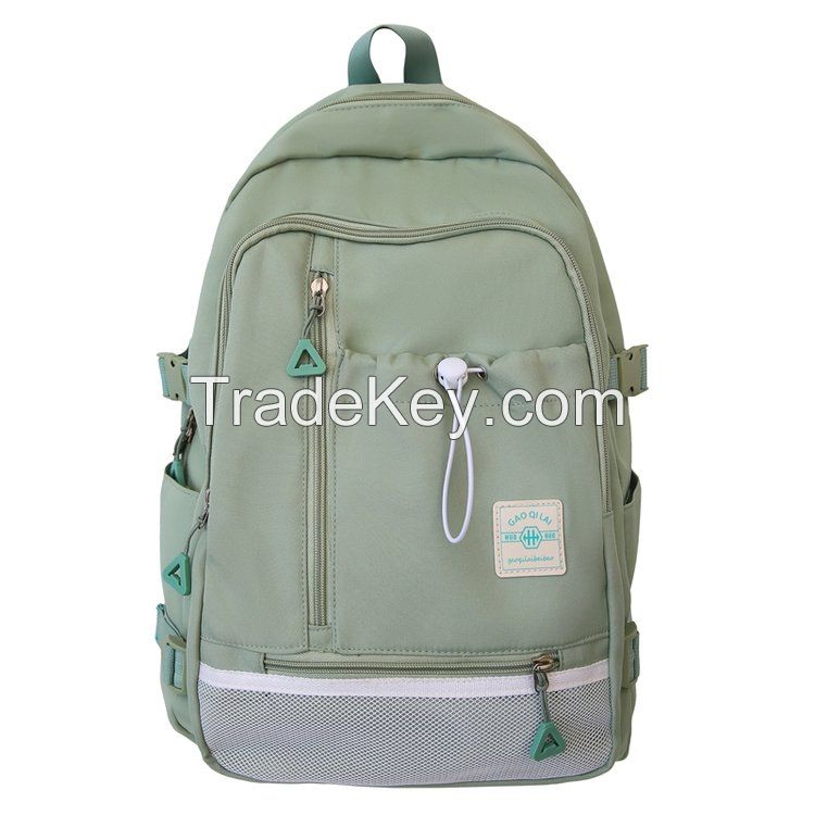 High school college student backpacks school bags for teenager factory backpack wholesale supplier 