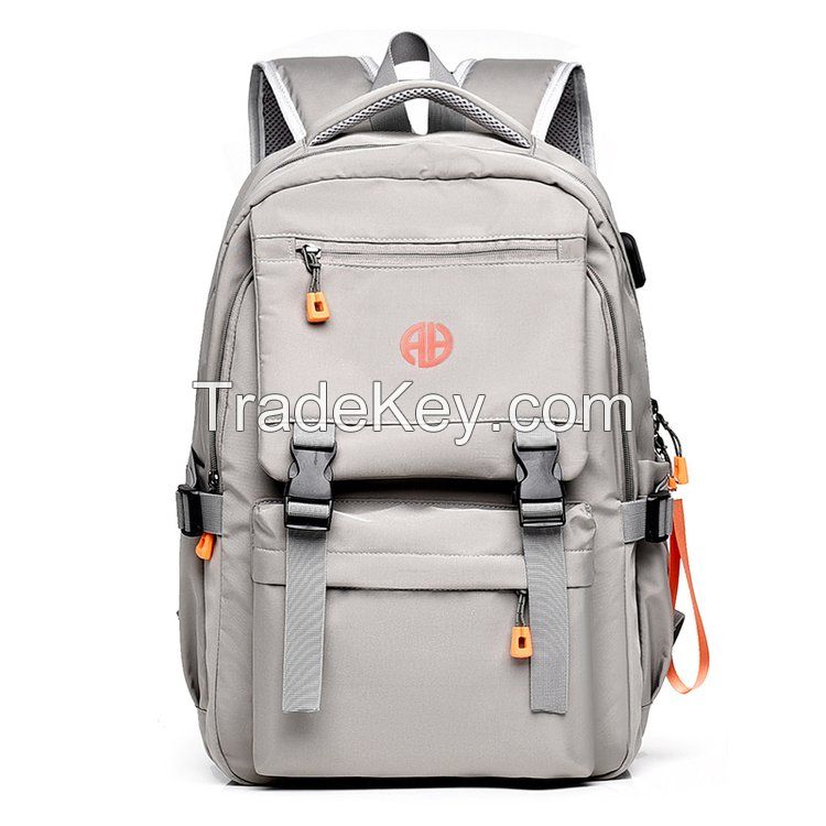 High school college student backpacks school bags for teenager laptop backpack wholesale factory supplier 