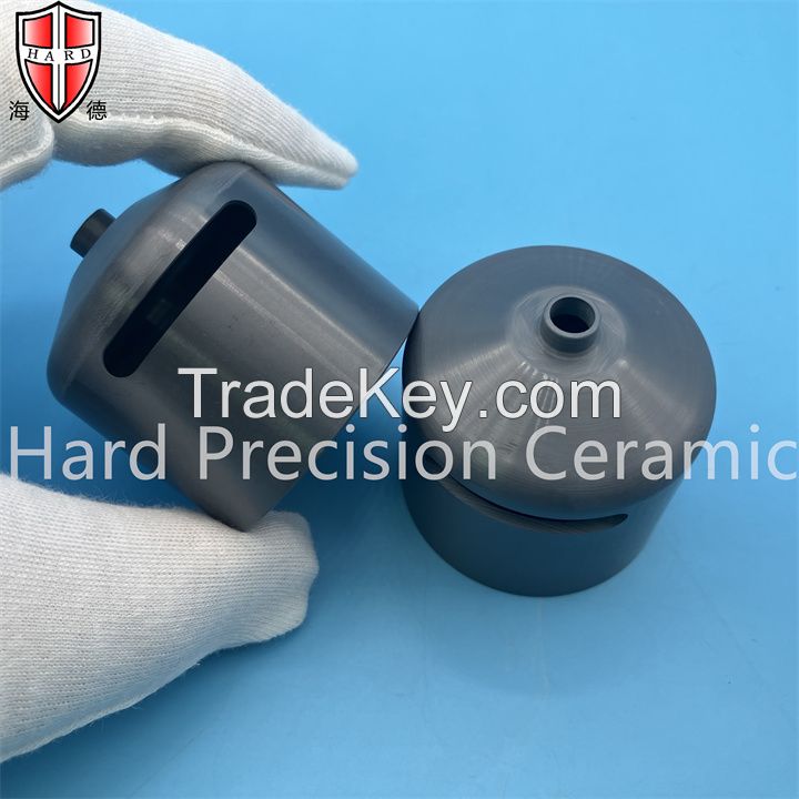 CNC Machining Silicon Nitride Si3n4 Ceramic Nozzle Parts