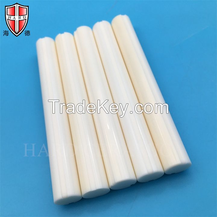 Refractory Insulating 99% Alumina Ceramic Rod Stick Bar