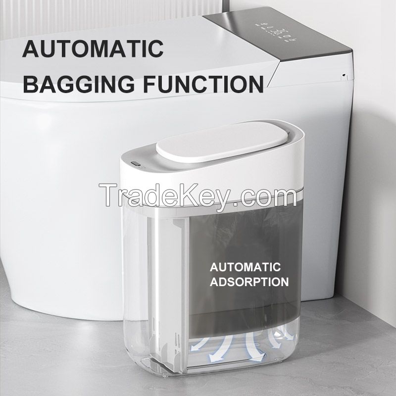 Automatic Bagging Smart Sensing Trash Can