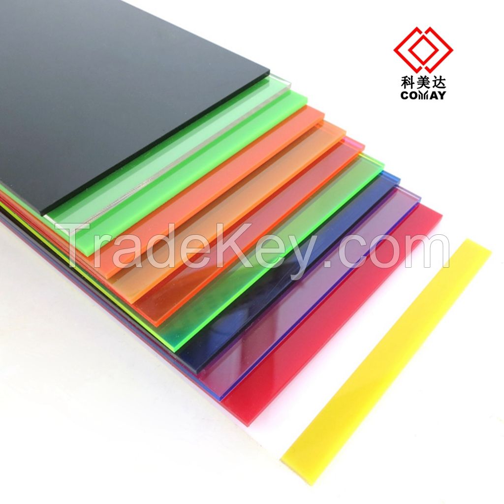 Customized Colors Cast Acrylic Sheets  1.8-30mm