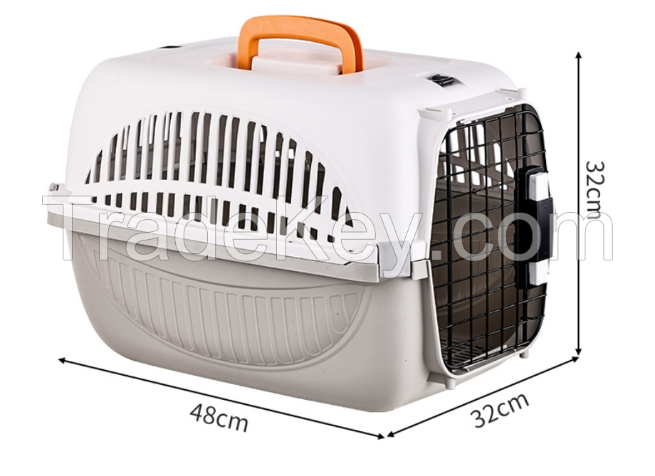 2024 Pet Dog Air Travel Box Heavy-Duty Pet Carrier Case