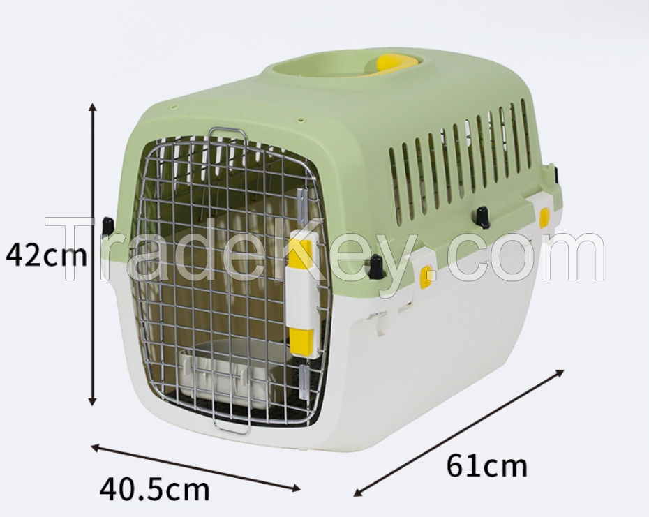 2024 Pet Dog Air Travel Box Heavy-Duty Pet Carrier Case