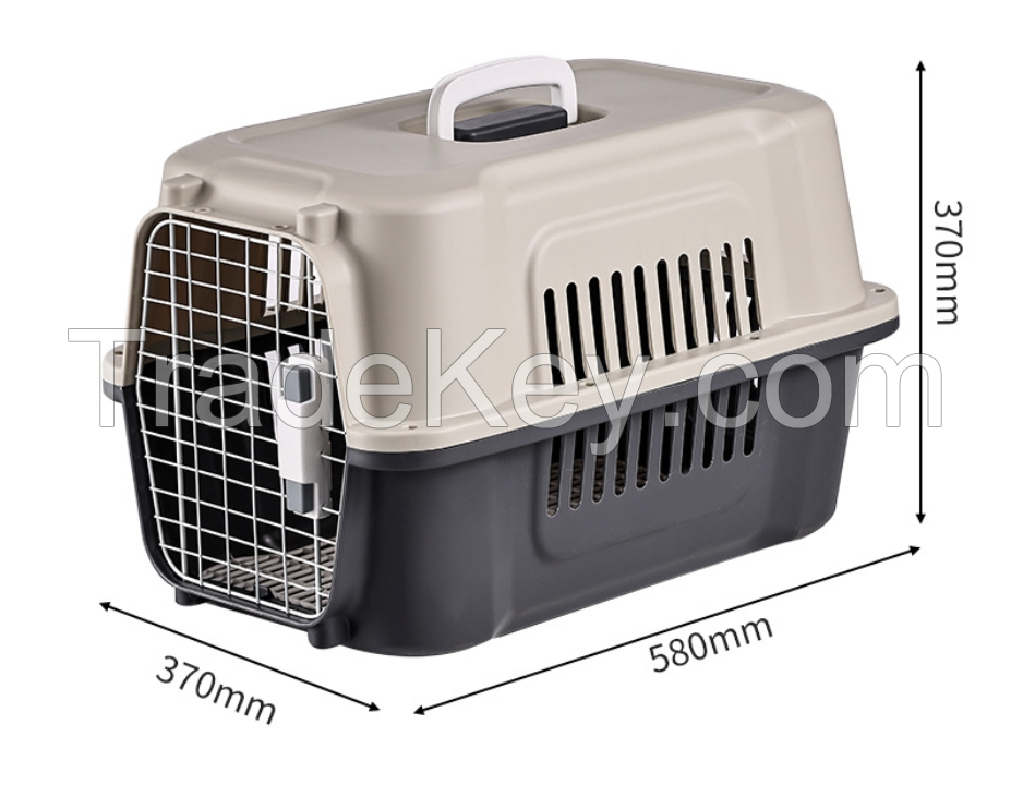 2024 Pet Dog Air Travel Box Heavy-Duty Pet Carrier Case