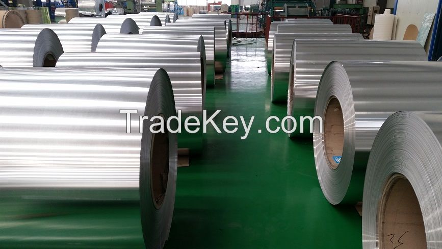 Durable reflective mirror aluminum coils 3003 3105 H14 0.15mm mirror aluminum coil for reflector