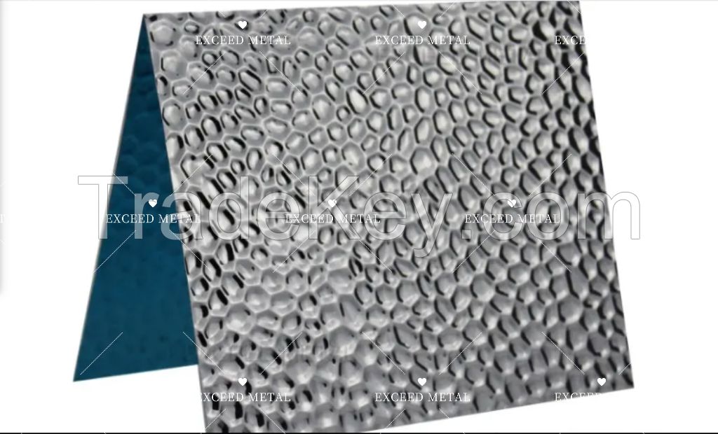 orange peel/hammered pattern stucco embossed aluminum coil