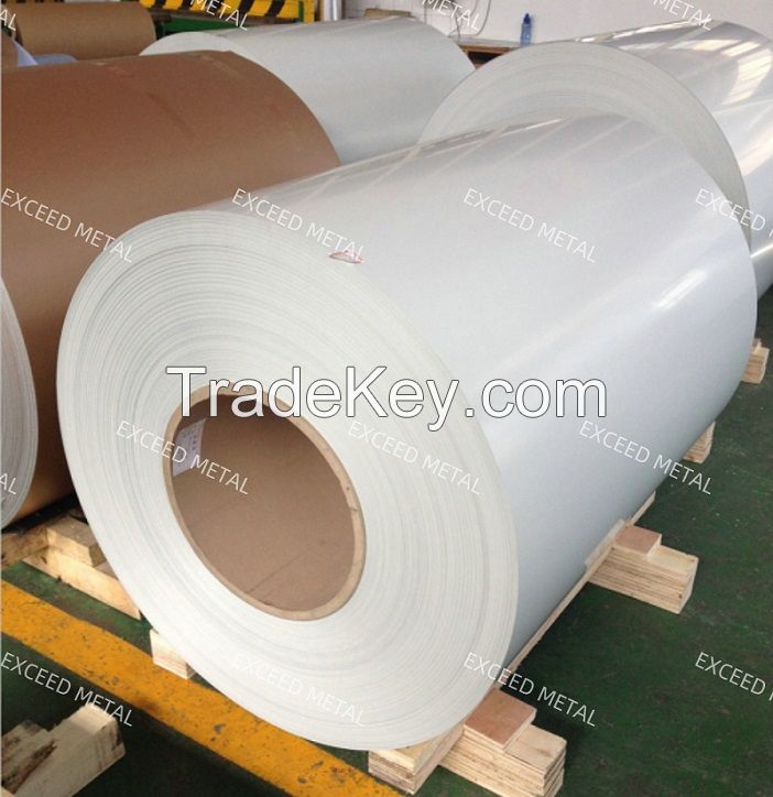 Anti-ultraviolet color coated aluminum coil