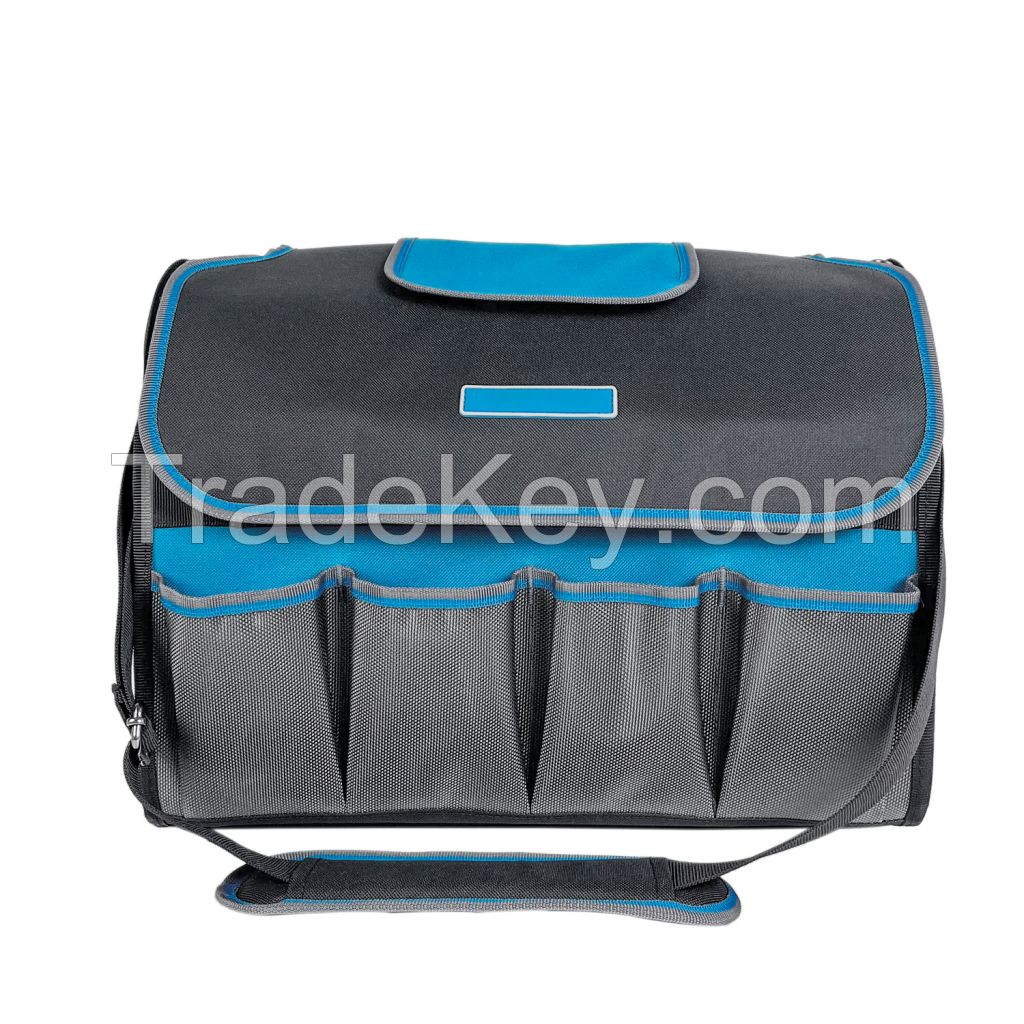 16'' STEEL HANDLE TOTE BAG WITH DETACHABLE COVER