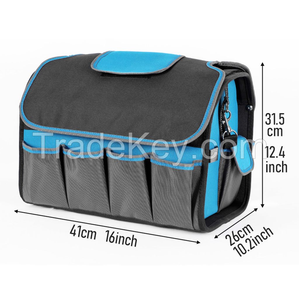 16&#039;&#039; STEEL HANDLE TOTE BAG WITH DETACHABLE COVER