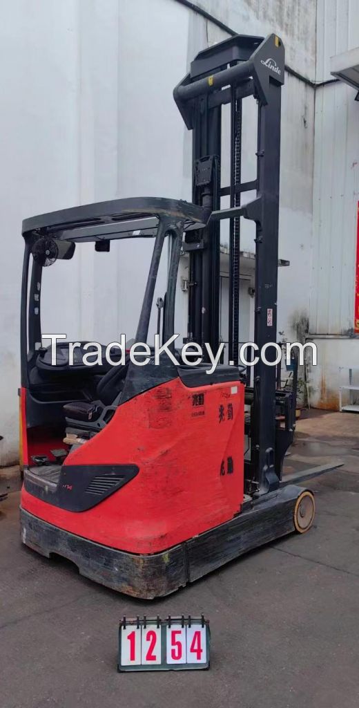 Used Forklift linde reach turck 1.4ton 1254#R14-01 (1120) 3f8531mm, 2016