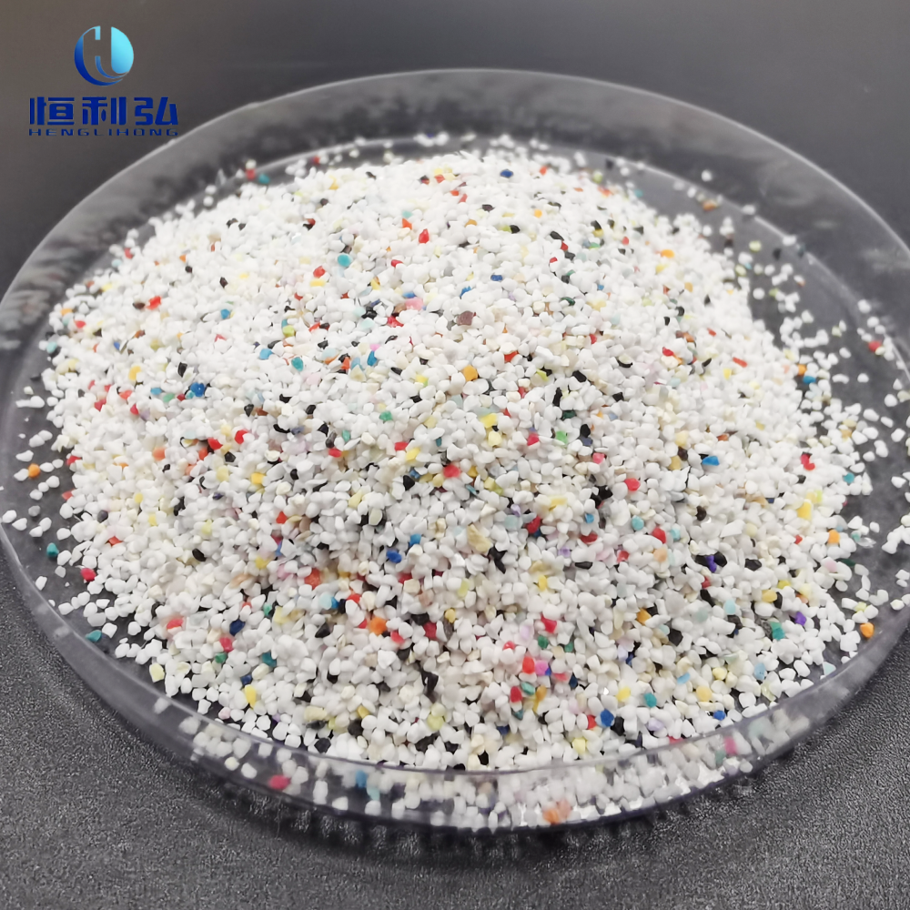 Plastic Parts Surface Burr Cleaning Abrasives Urea-Formaldehyde II Resin Abrasives For Cleaning Epoxy Resin Optical Detectors