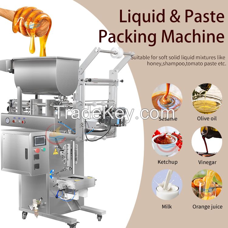 Automatic liquid Filling packing machine paste Sachet packing machine